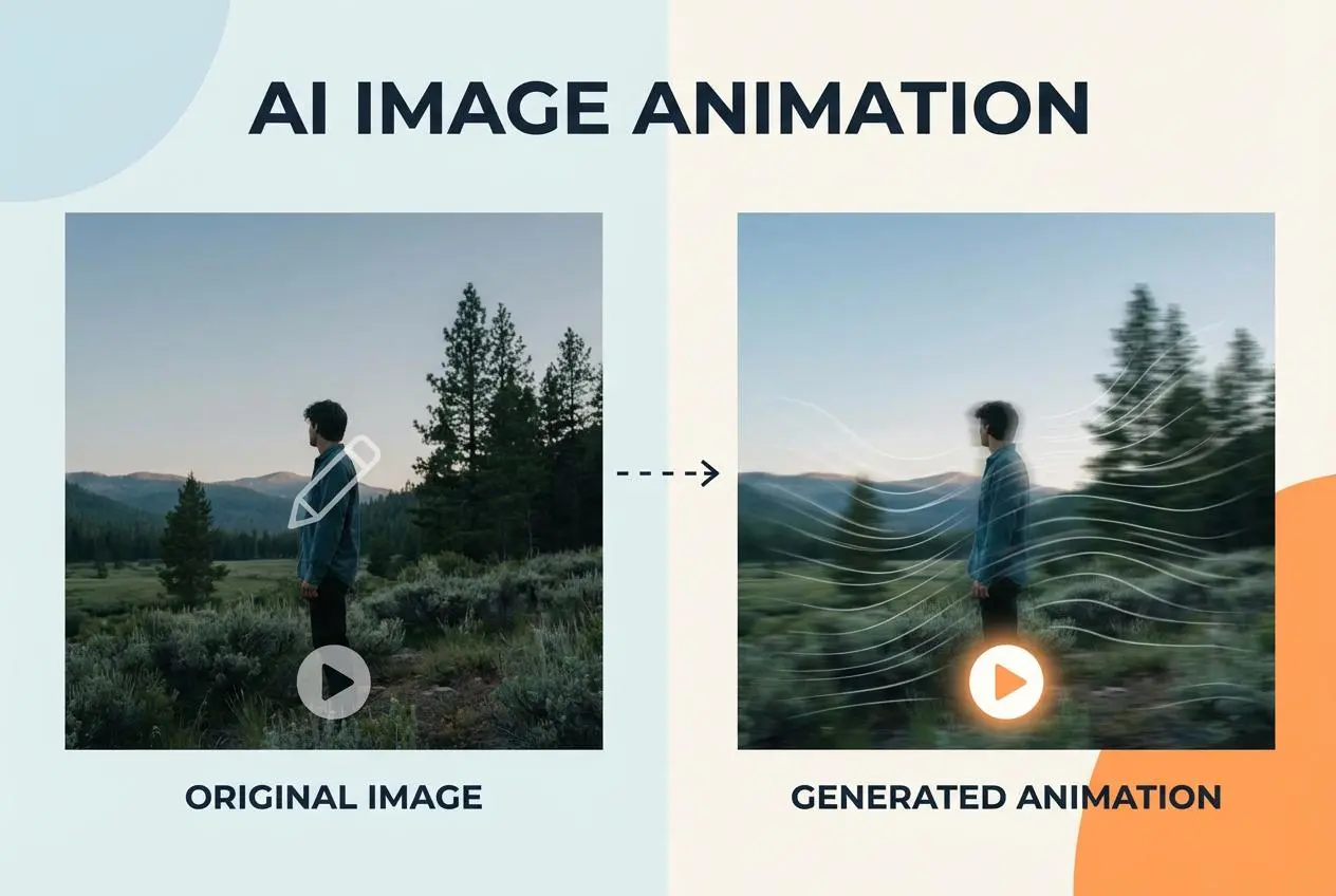 ai image animation by weshop ai