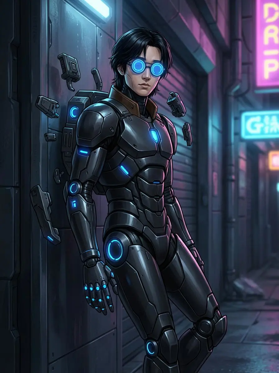 murder drones oc by weshop ai