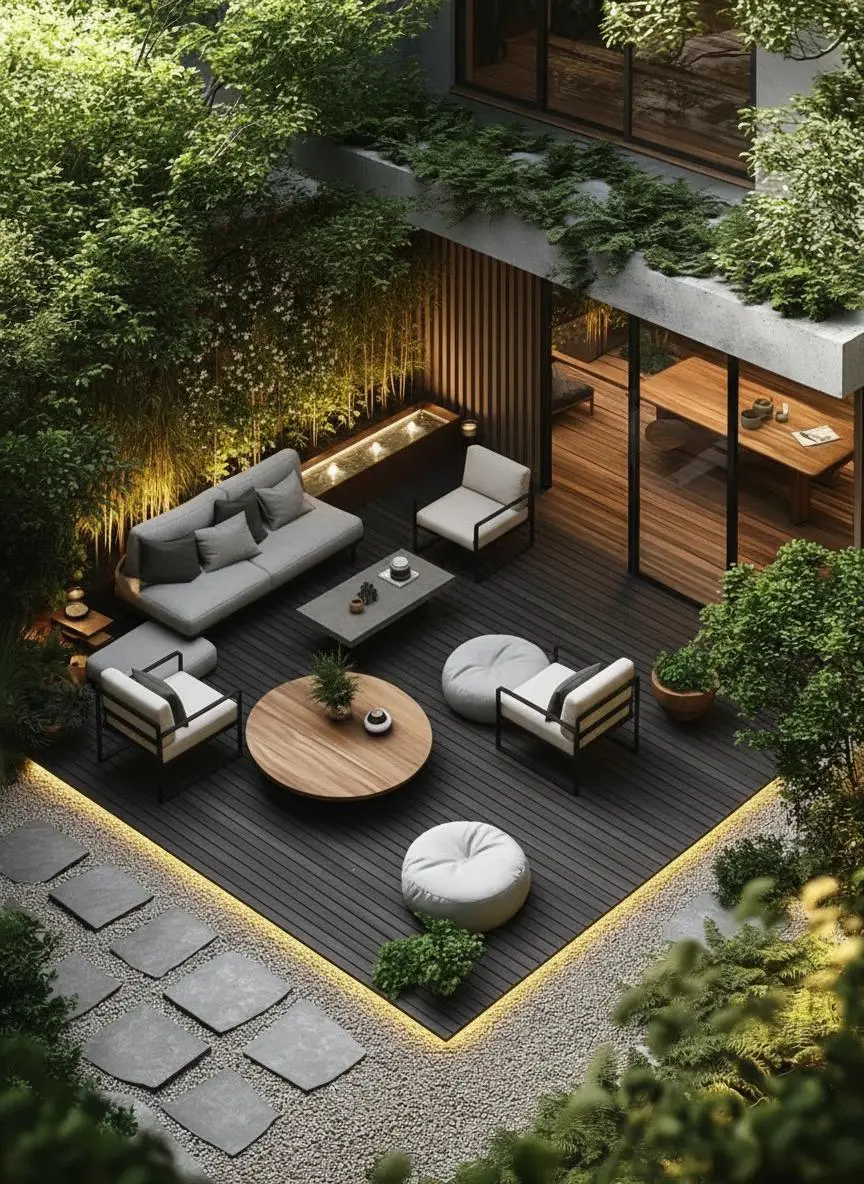 ai landscape design by weshop ai