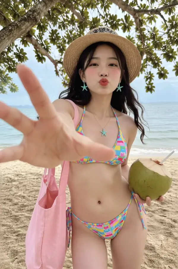 ai bikini model by weshop ai