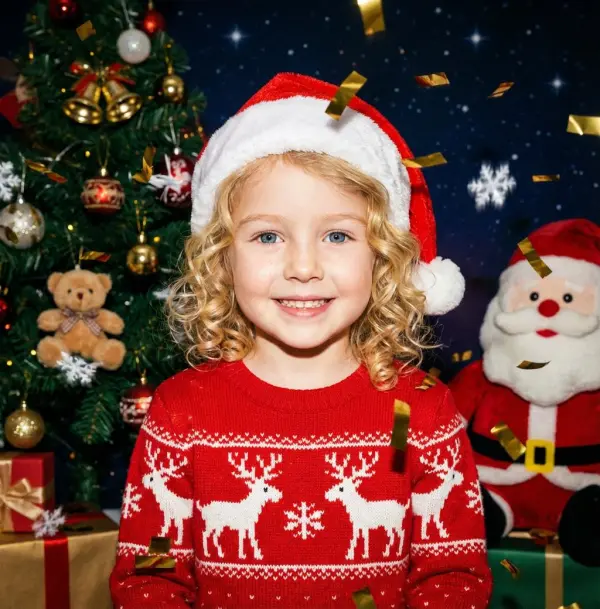 ai christmas photo generator by weshop ai