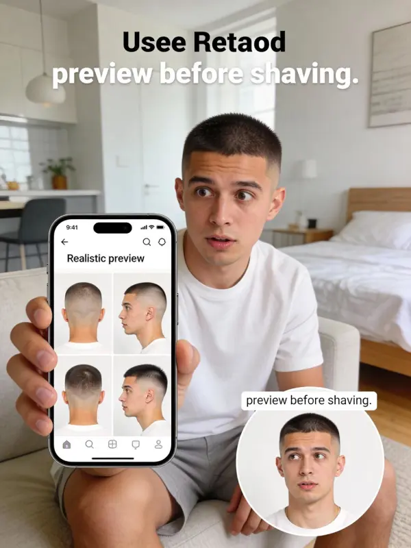 ai buzz cut by weshop ai