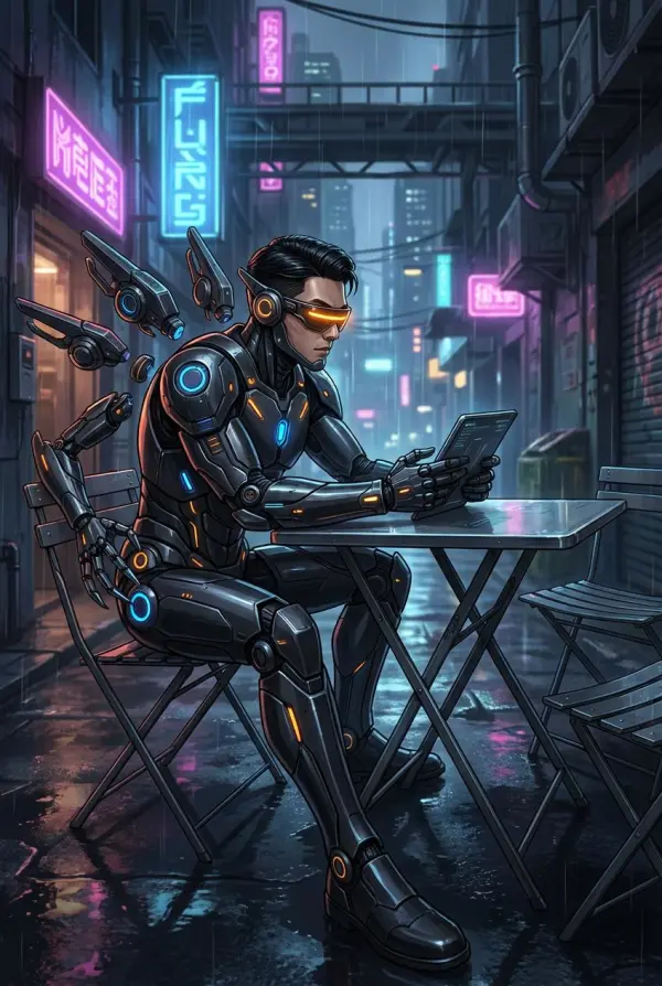 murder drone oc maker by weshop ai