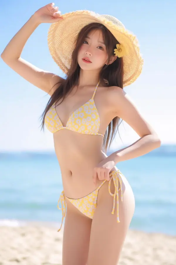 ai bikini model by weshop ai