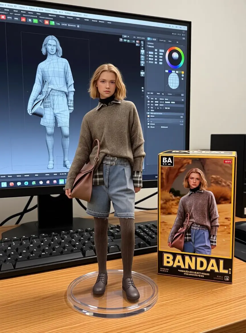 figura de acción IA por WeShop AI