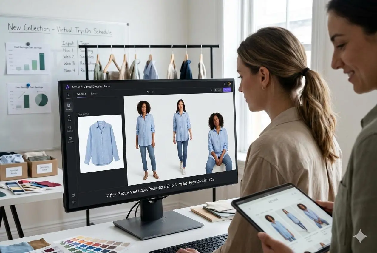 virtual dressing room by weshop ai