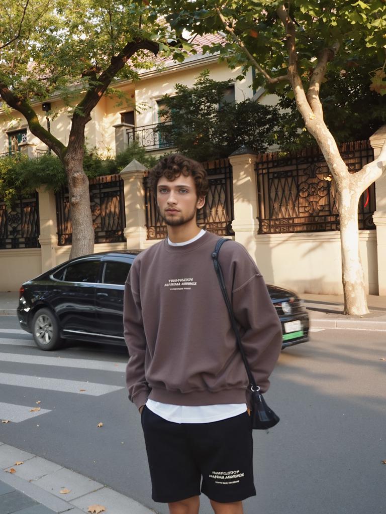 Flawless result after AI magic eraser processed complex scene by WeShop AI