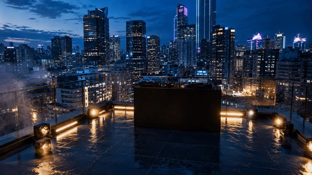Rooftop stage reference