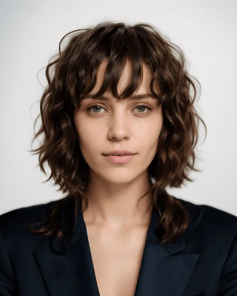 Hairstyle variation generated from the portrait