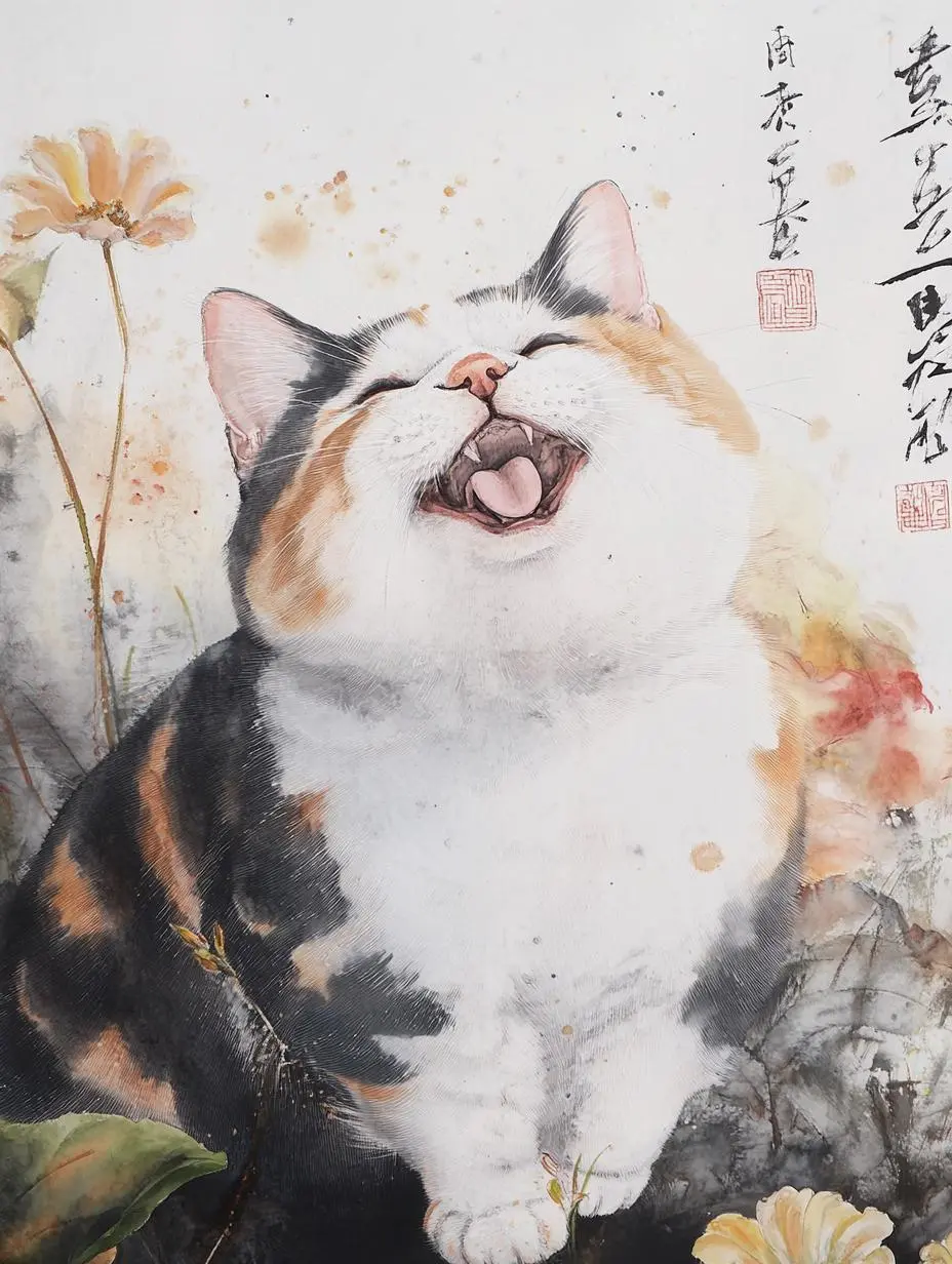 WeShop result: Cat Character Scene