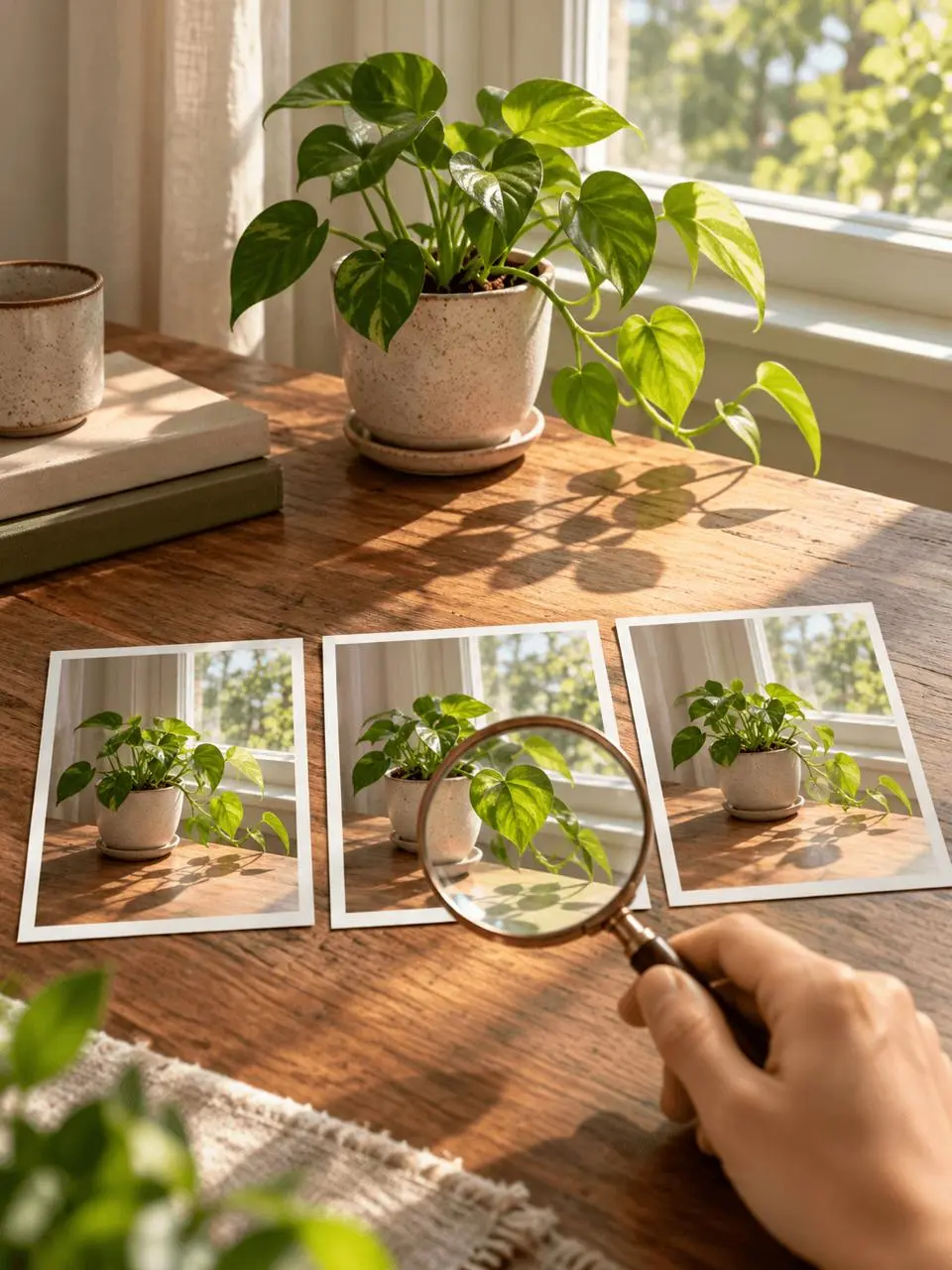 Illustration of reviewing generated plant video frames