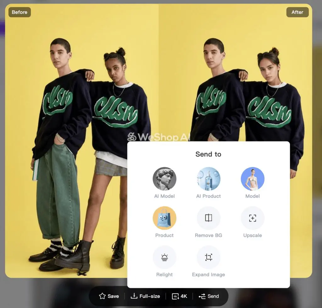 Send the first result back to AI Model