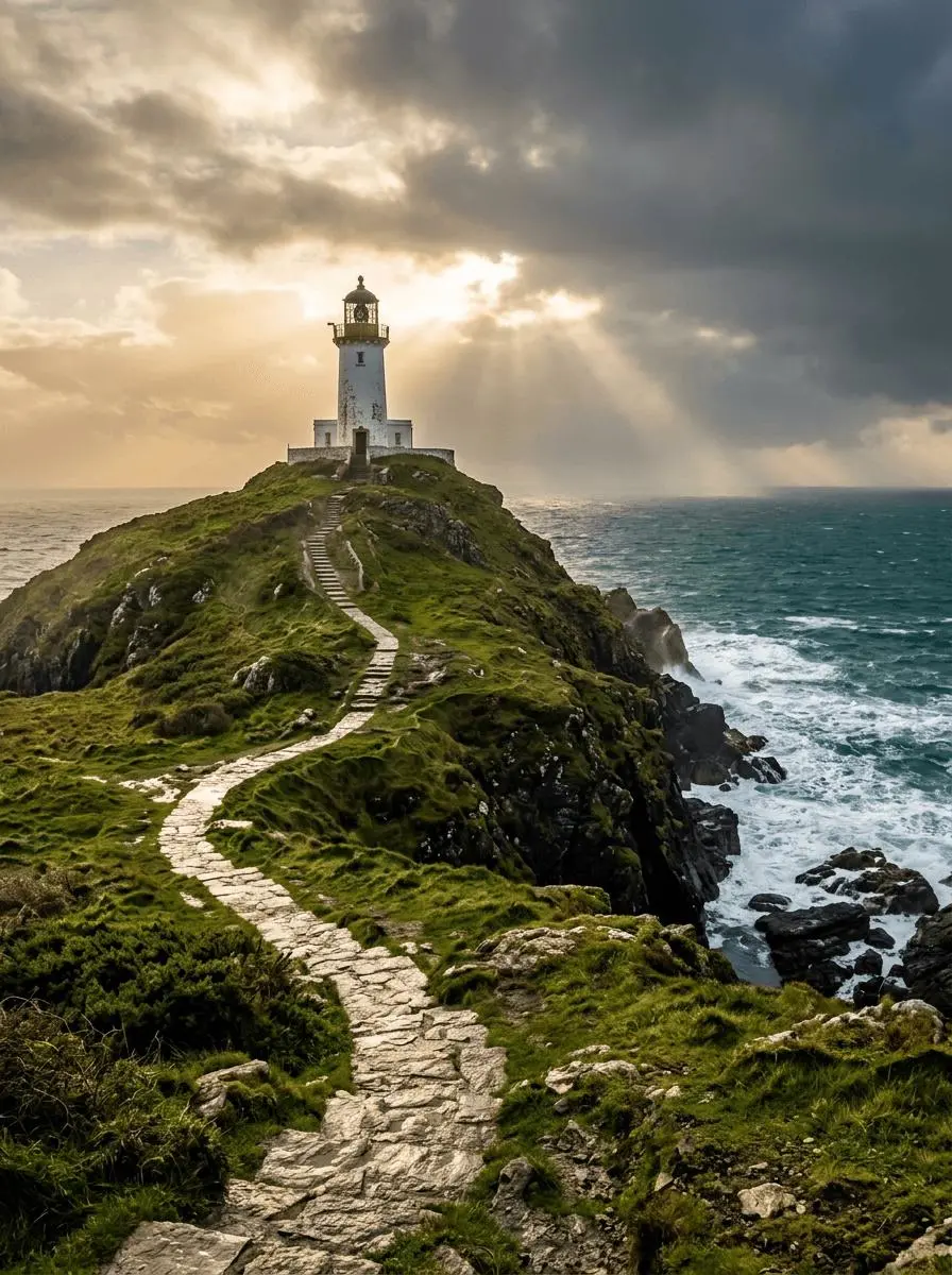 WeShop result: Lighthouse after the Storm