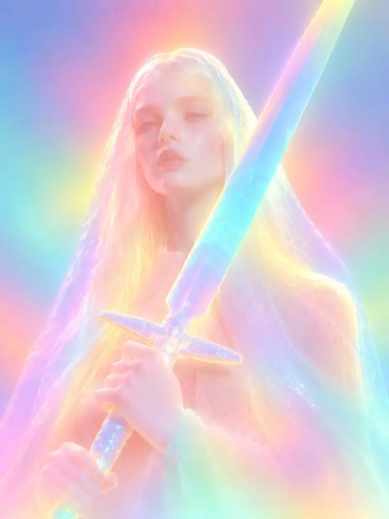 WeShop result: Neon Sculpture Style Transfer