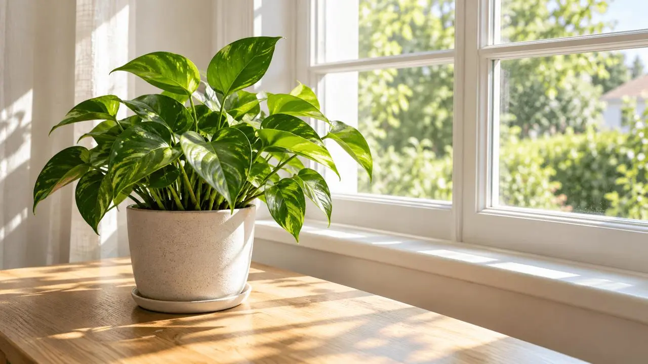 Potted plant reference input