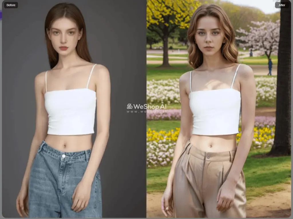 Clothing replacement result