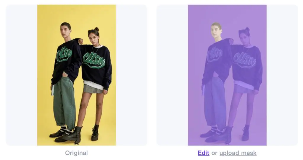 Set the selection for replacing the second model