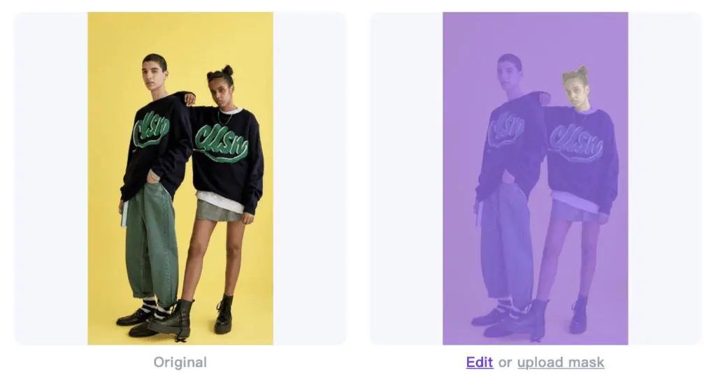 Set the selection for replacing the first model