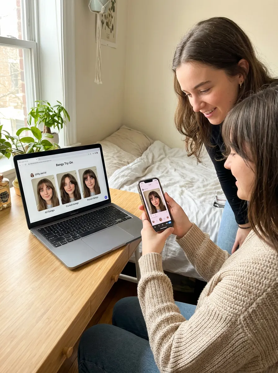 bangs filter by weshop ai
