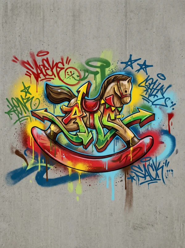 wild graffiti generator by weshop ai